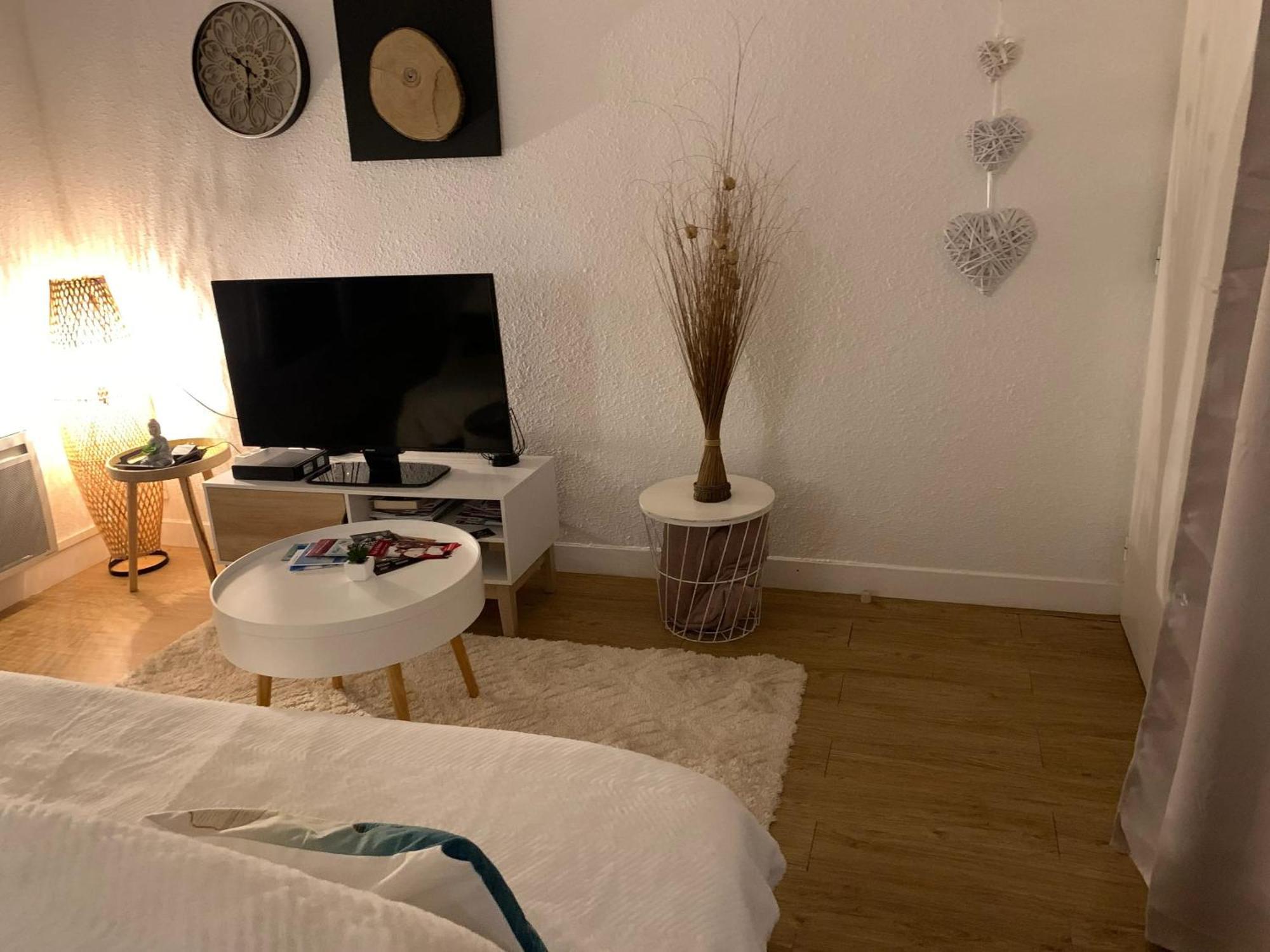 Appartement Charmant A Bagneres De Bigorre 56 M² Avec Balcon Exteriör bild