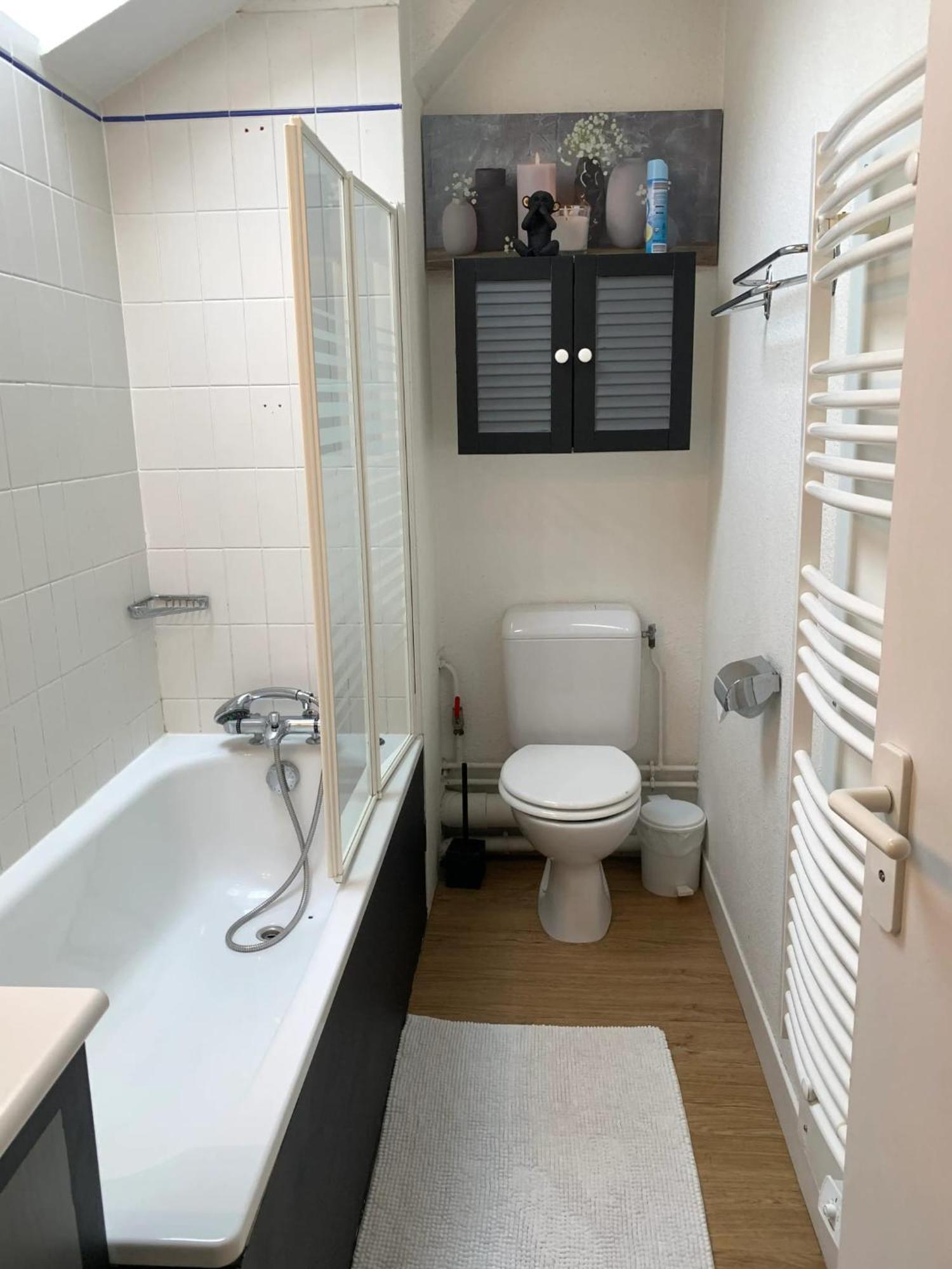 Appartement Charmant A Bagneres De Bigorre 56 M² Avec Balcon Exteriör bild